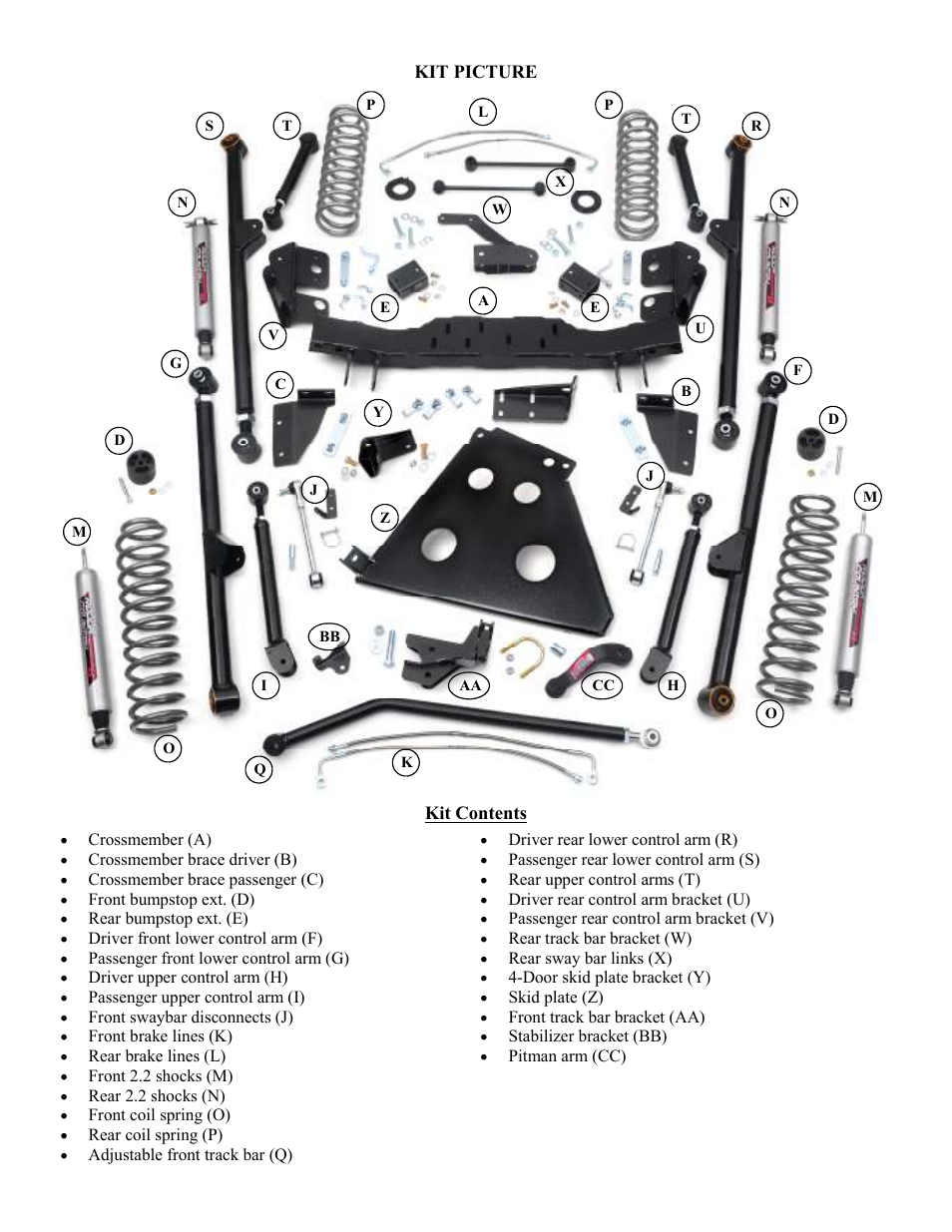 Rough Country 789.22 User Manual | Page 2 / 16