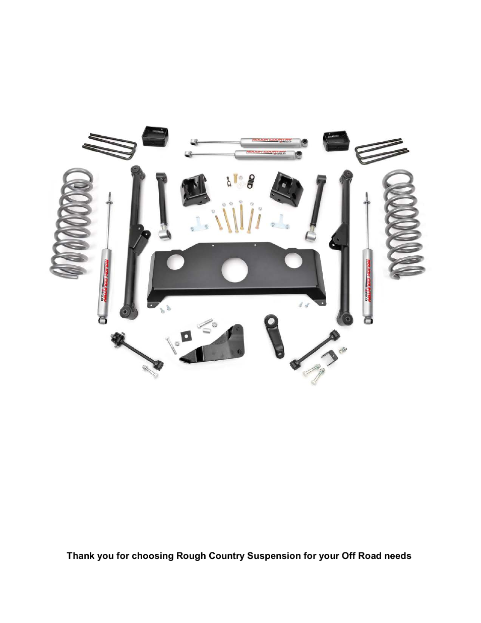 Rough Country 388.22 User Manual | Page 8 / 8