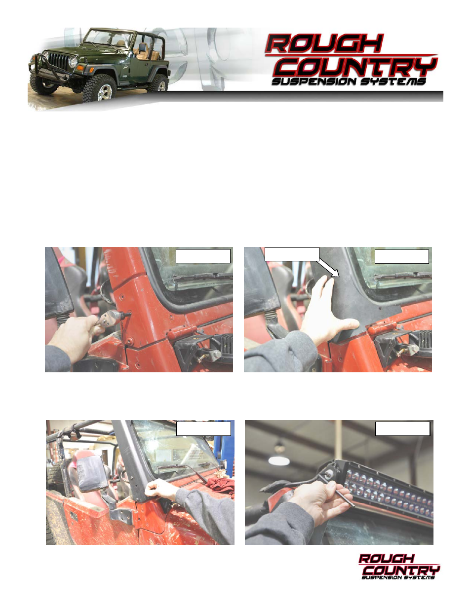 Rough Country 70503 User Manual | 1 page