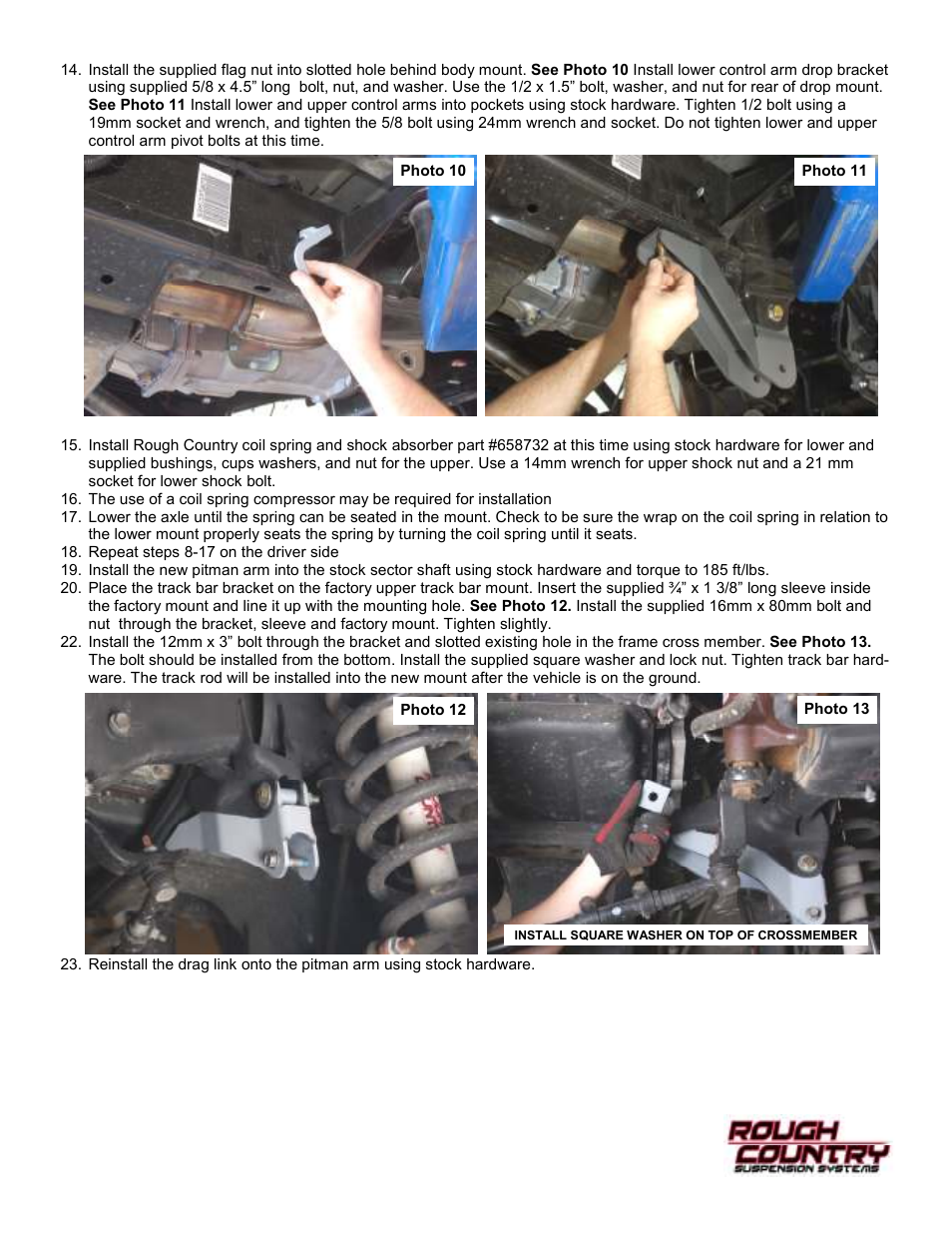 Rough Country 394.23 User Manual | Page 4 / 6