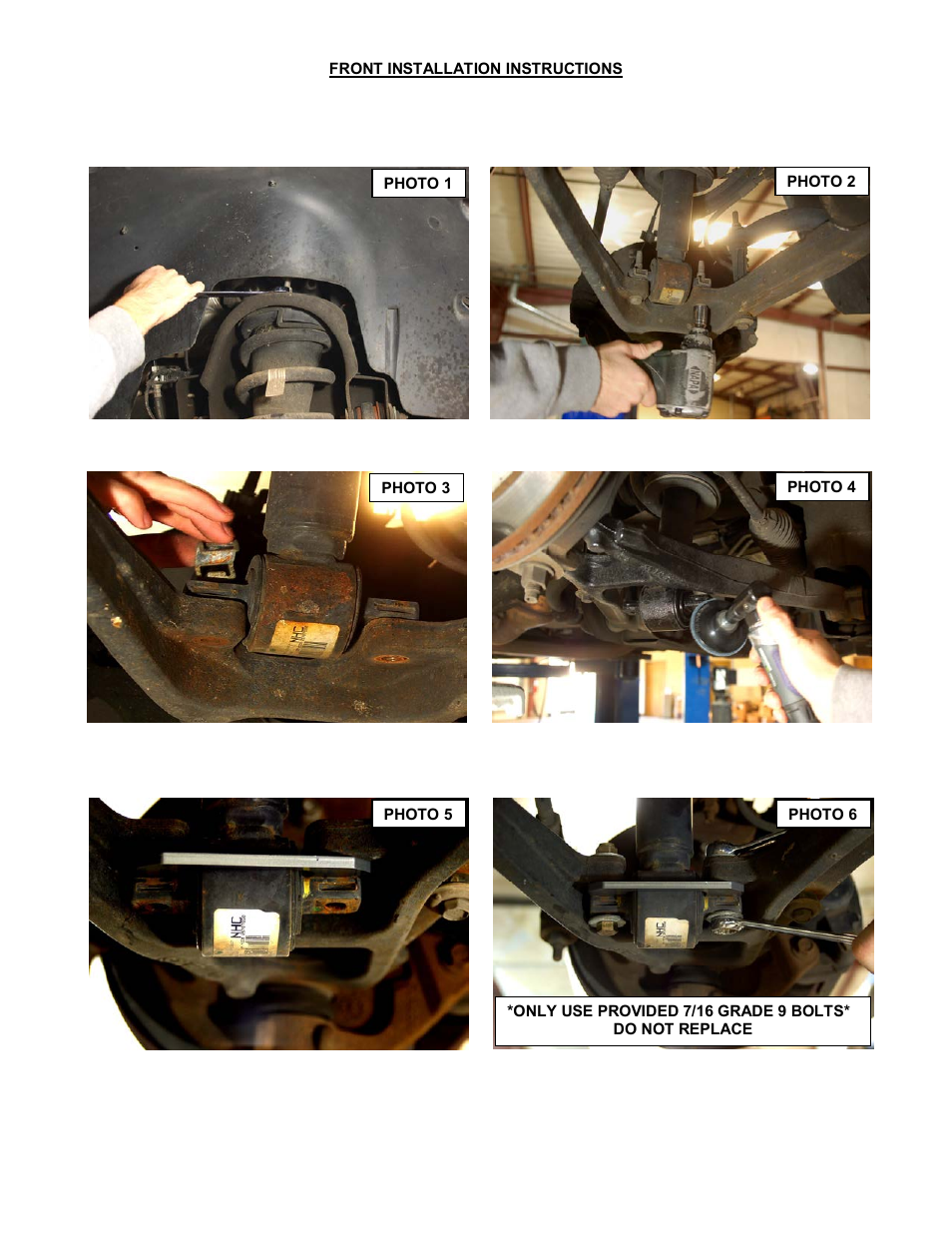 Rough Country 723.20 User Manual | Page 2 / 7