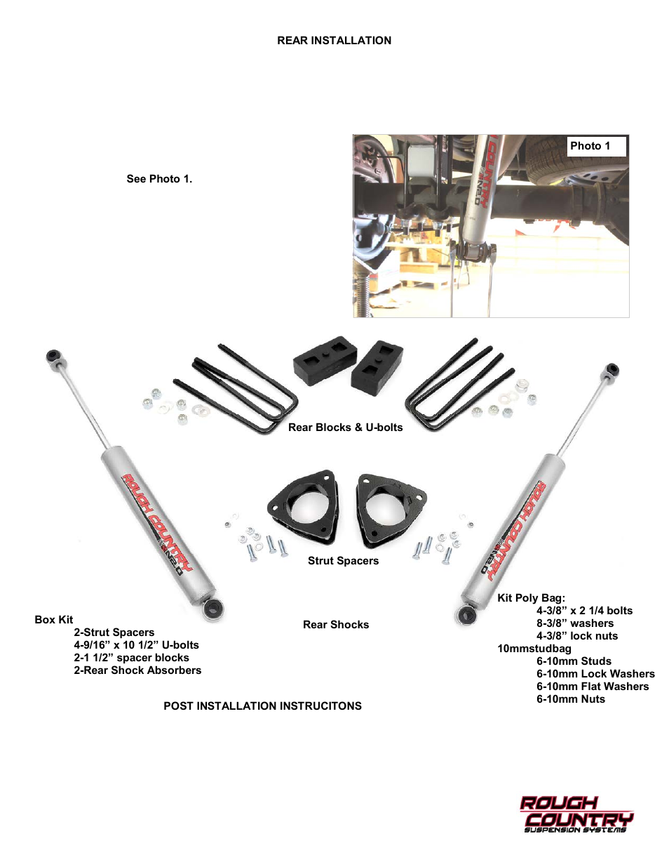 Rough Country 277.20 User Manual | Page 4 / 4