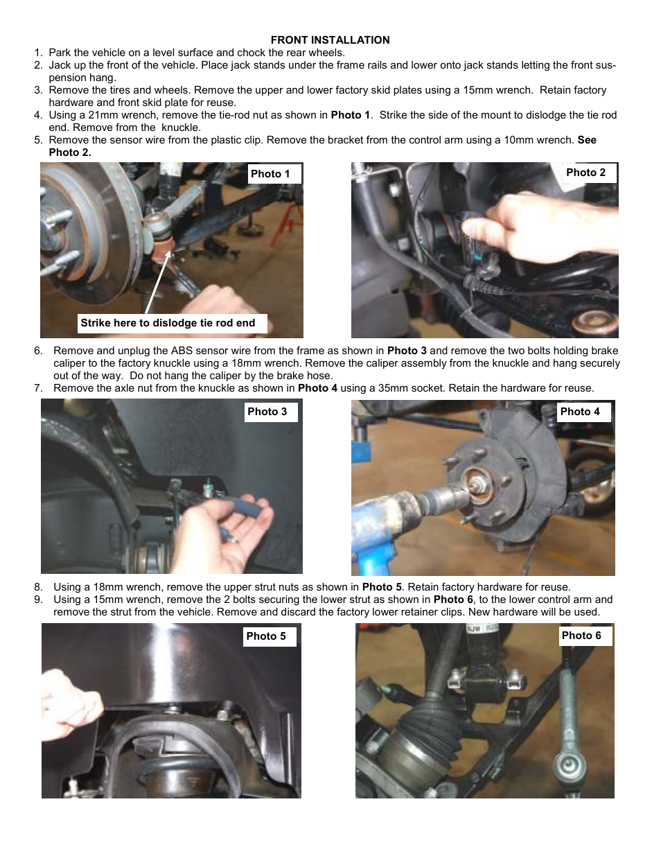 Rough Country 208 User Manual | Page 4 / 12