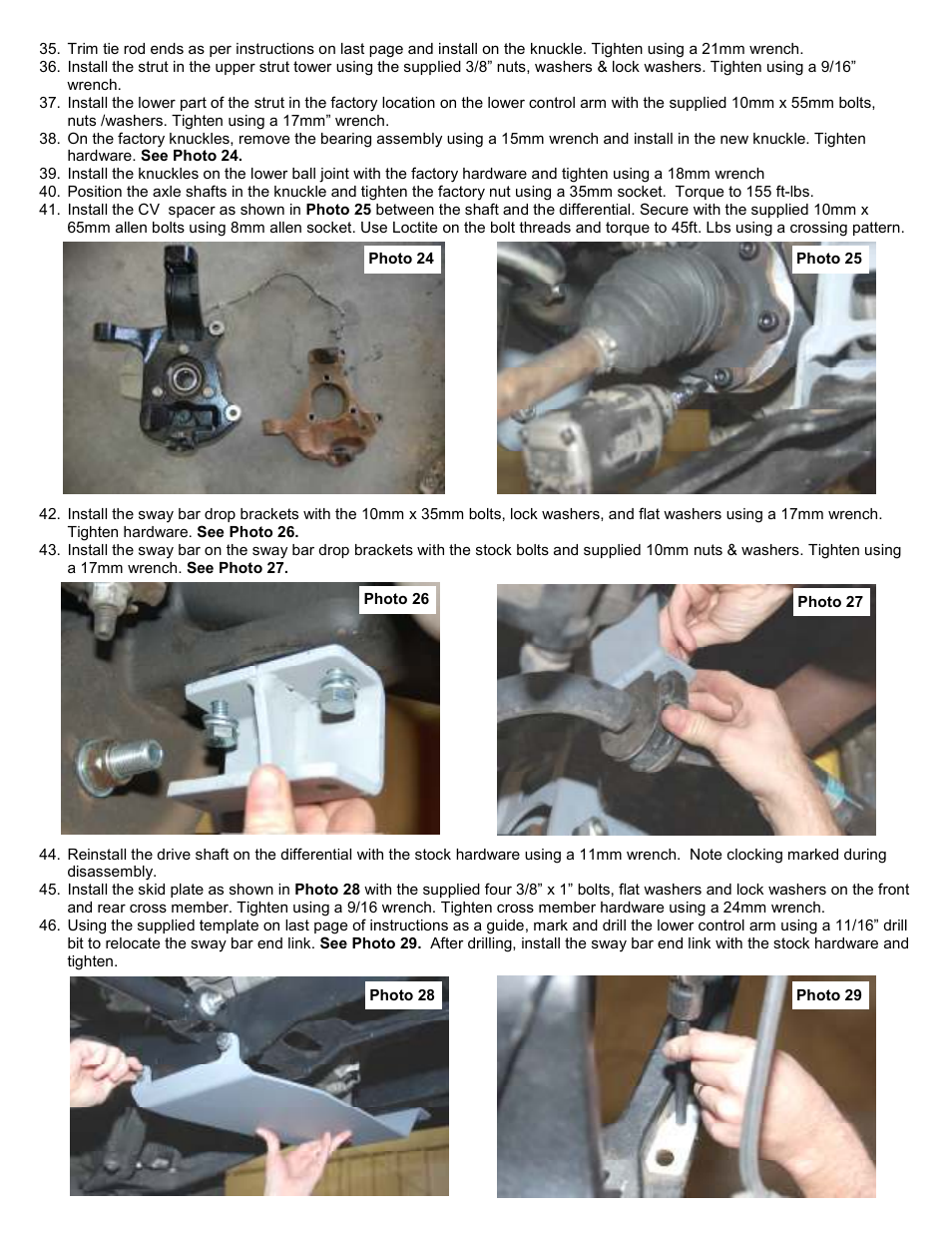 Rough Country 208 User Manual | Page 8 / 12