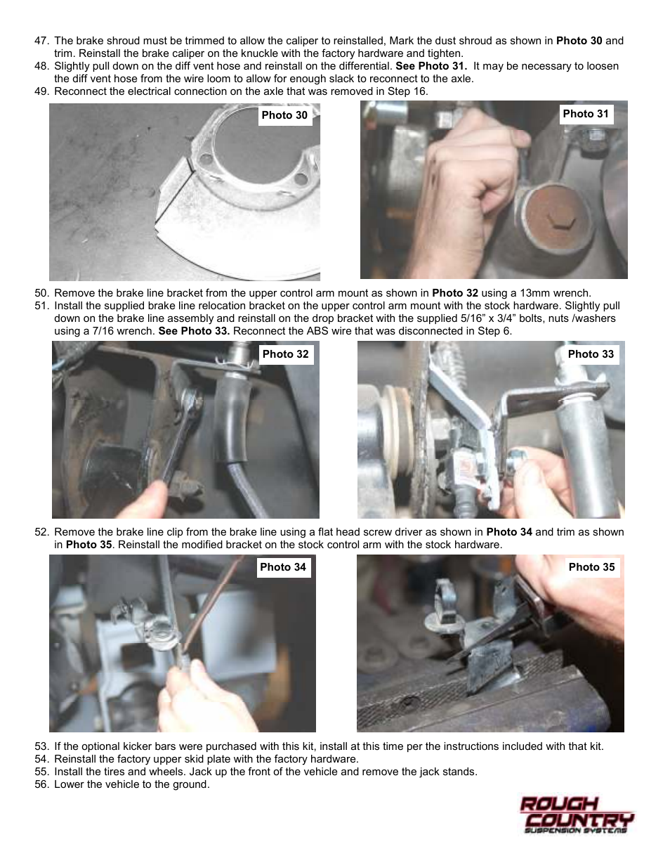 Rough Country 208 User Manual | Page 9 / 12