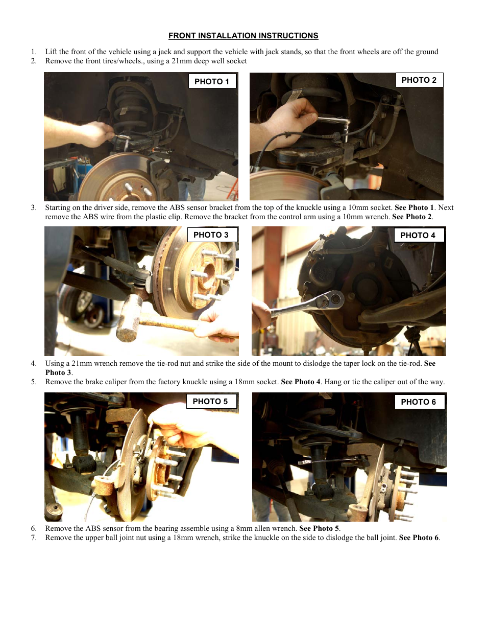 Rough Country 722.20 User Manual | Page 2 / 8