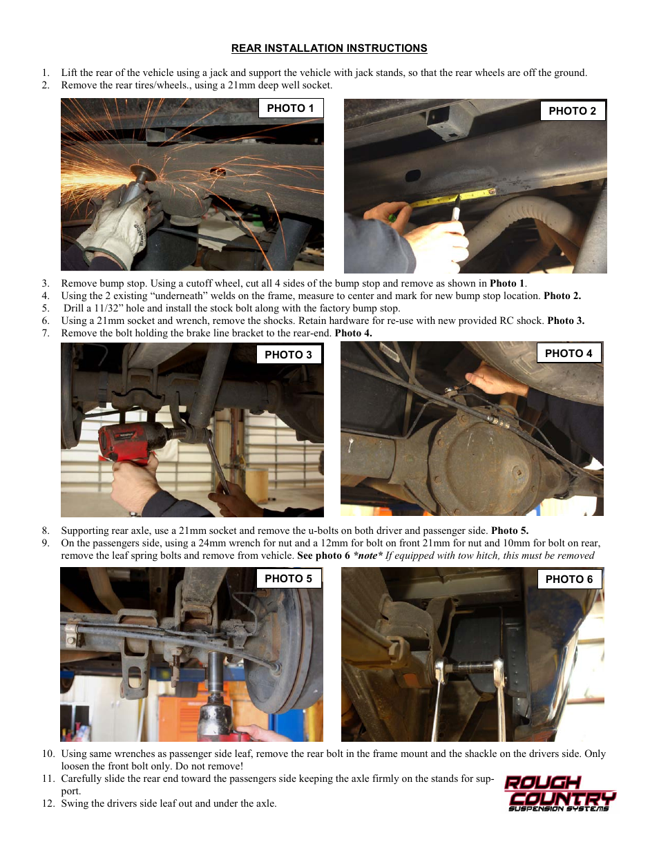 Rough Country 722.20 User Manual | Page 4 / 8