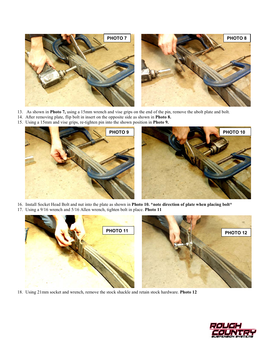 Rough Country 722.20 User Manual | Page 5 / 8