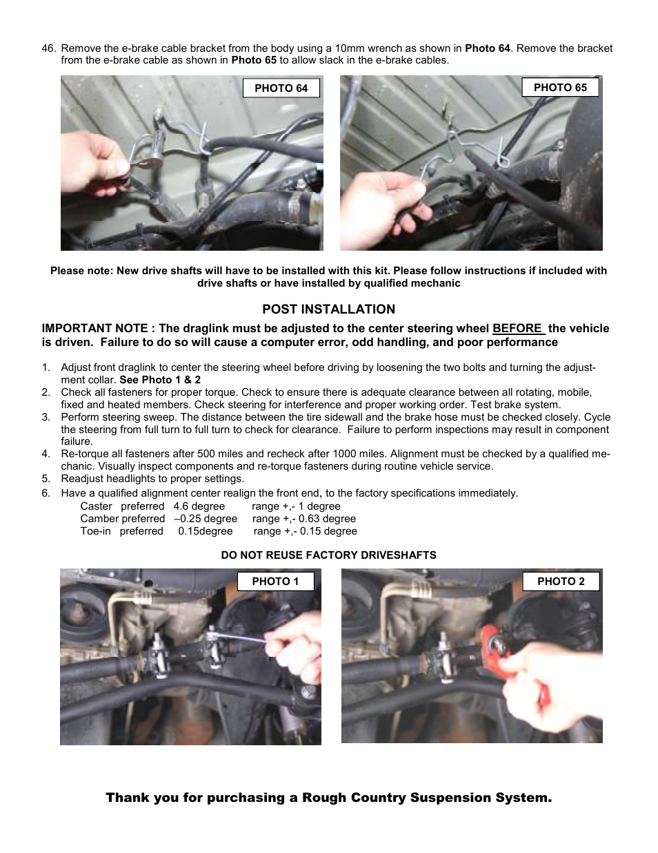 Rough Country 785.22 User Manual | Page 16 / 18