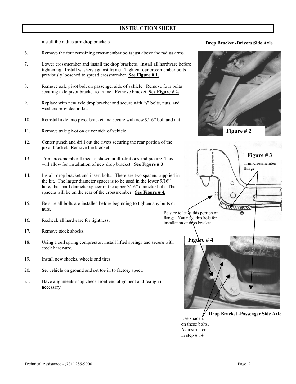 Rough Country 480.20 User Manual | Page 2 / 3