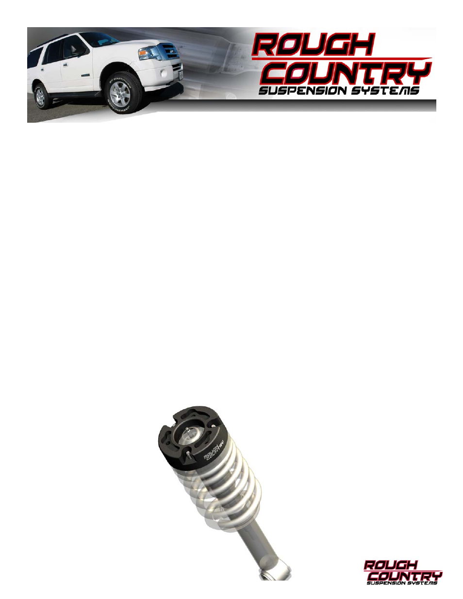 Rough Country 585 User Manual | 8 pages