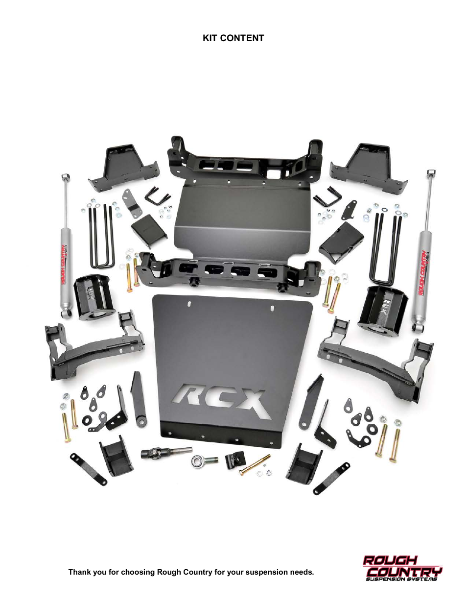 Rough Country 290.20 User Manual | Page 2 / 20