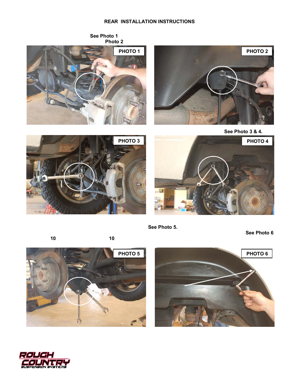 Rough Country 323S User Manual | Page 13 / 20