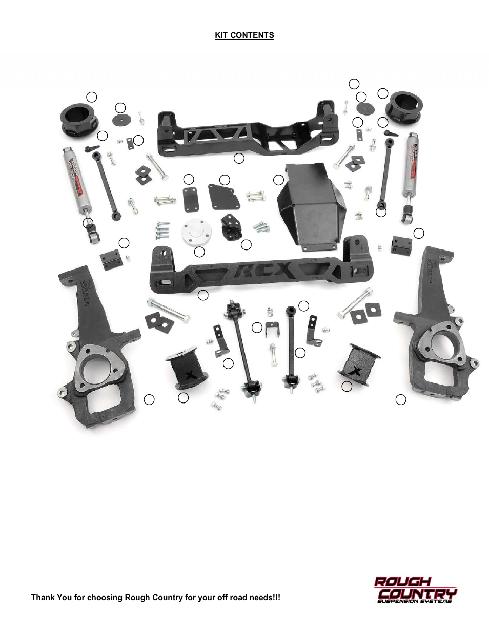 Rough Country 323S User Manual | Page 3 / 20