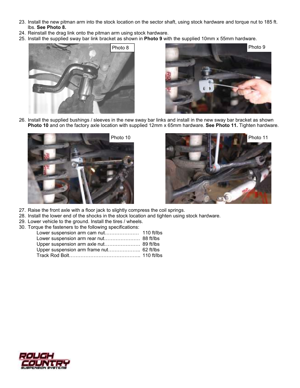 Rough Country 394.24 User Manual | Page 4 / 6