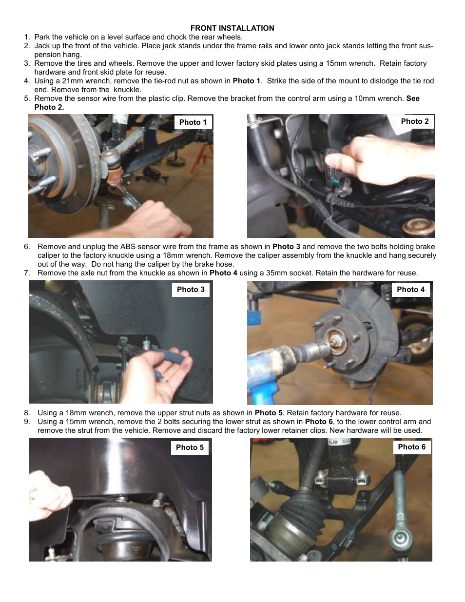 Rough Country 209 User Manual | Page 4 / 14