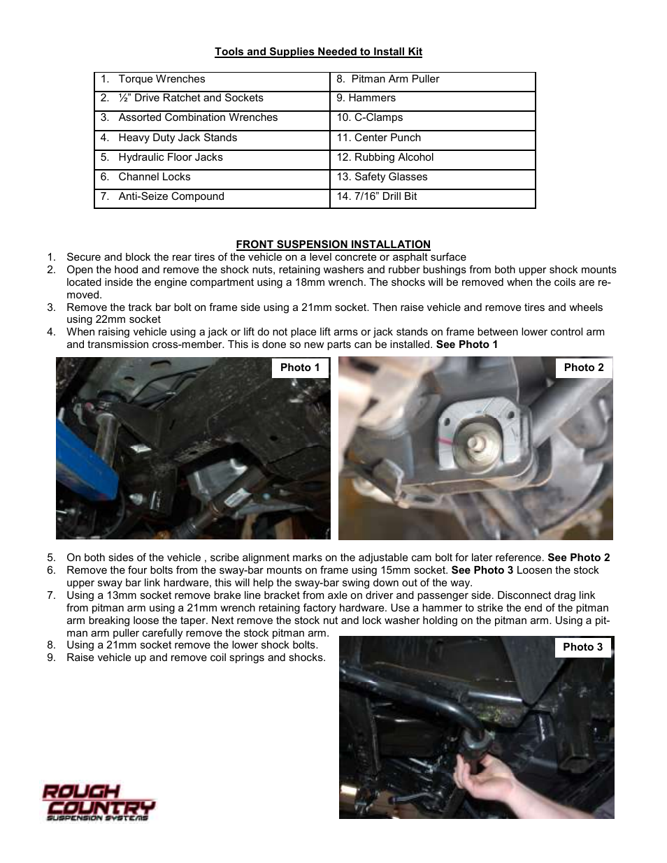 Rough Country 349.23 User Manual | Page 2 / 8