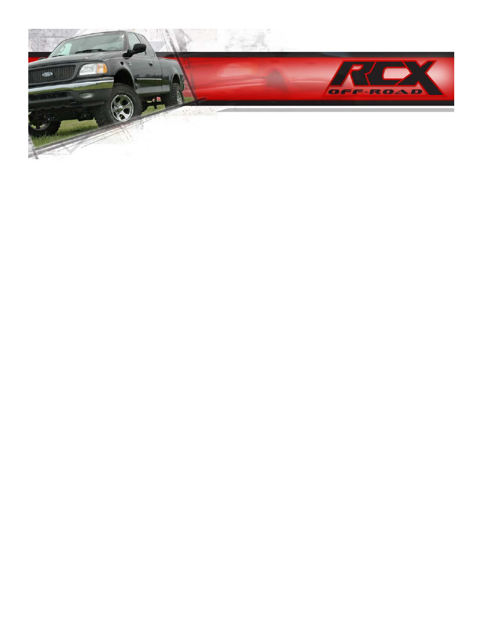 Rough Country 7503 User Manual | 6 pages