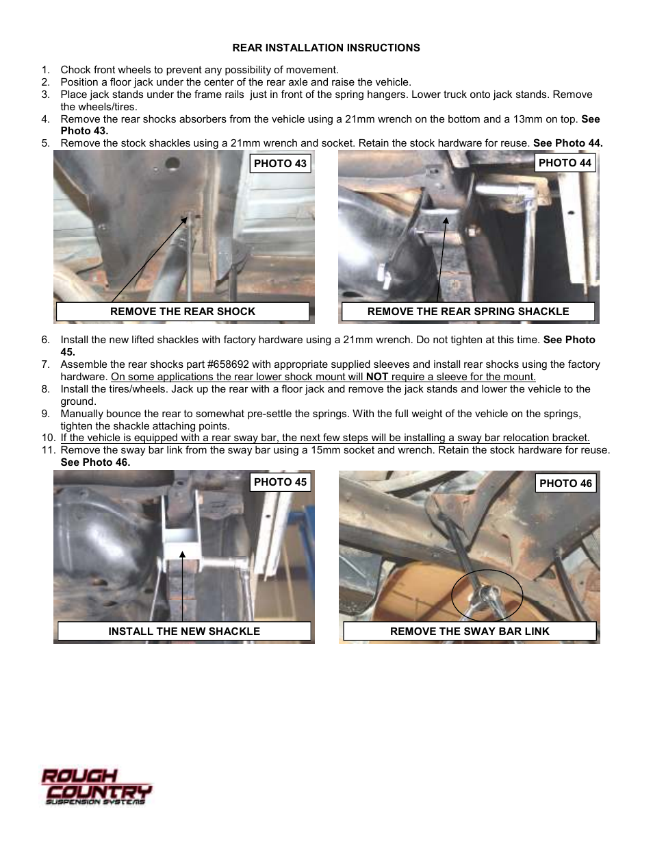 Rough Country 242N2 User Manual | Page 10 / 12