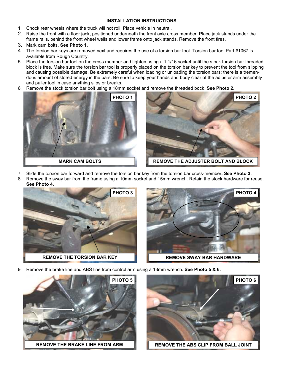 Rough Country 242N2 User Manual | Page 2 / 12