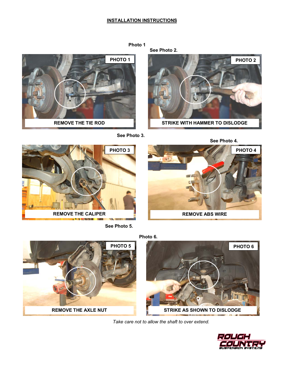 Rough Country 329S User Manual | Page 4 / 20