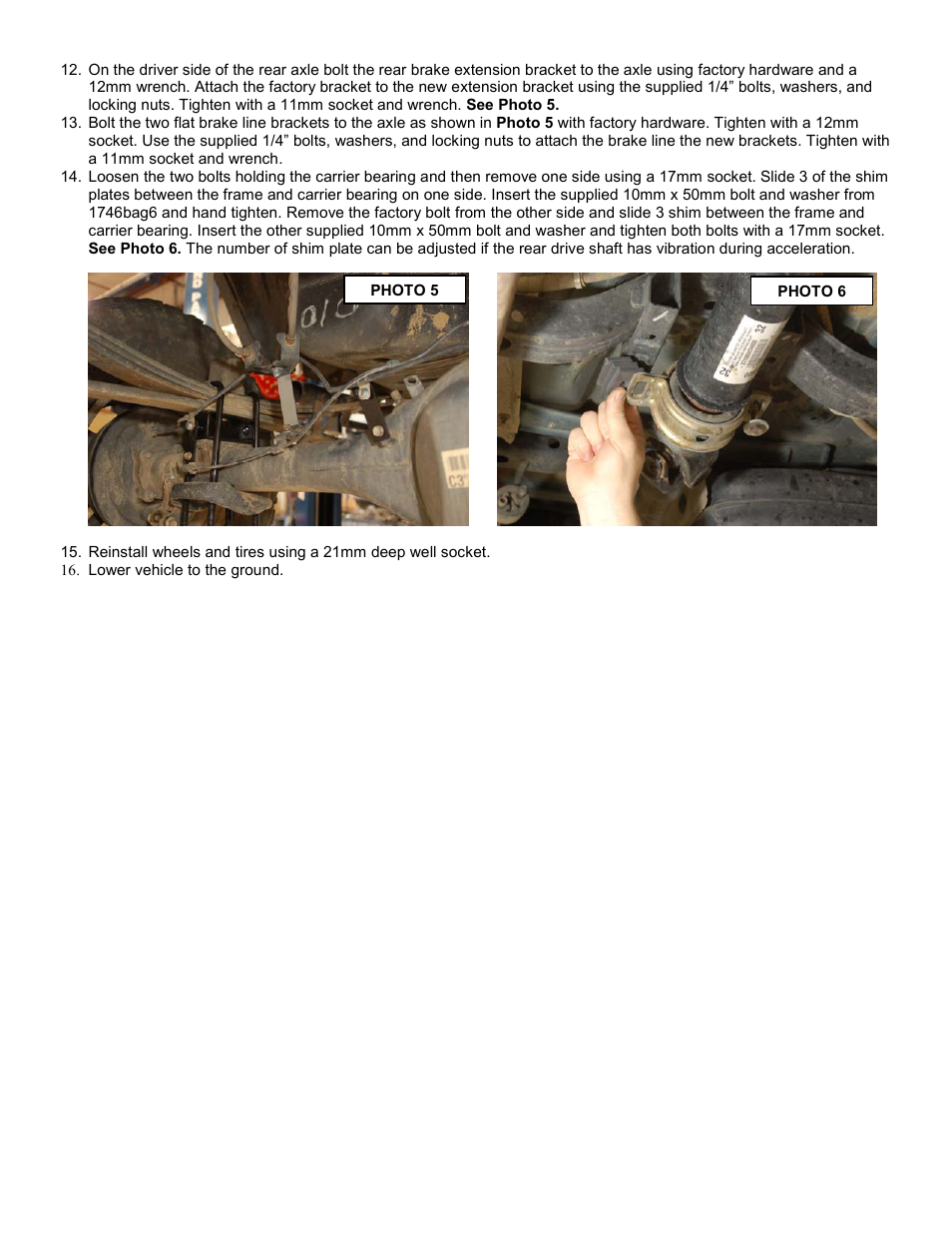 Rough Country 747.20 User Manual | Page 11 / 12