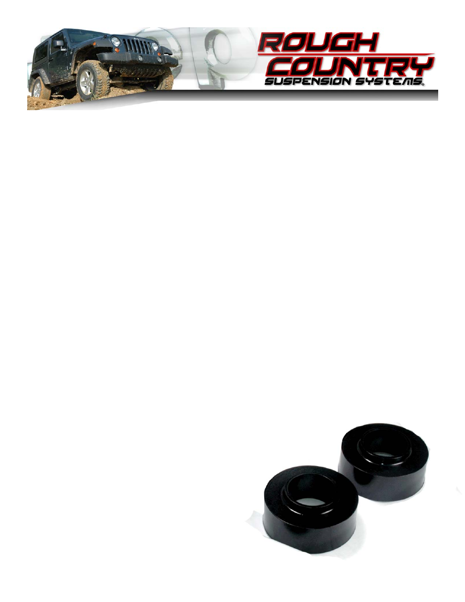 Rough Country 7597 User Manual | 2 pages