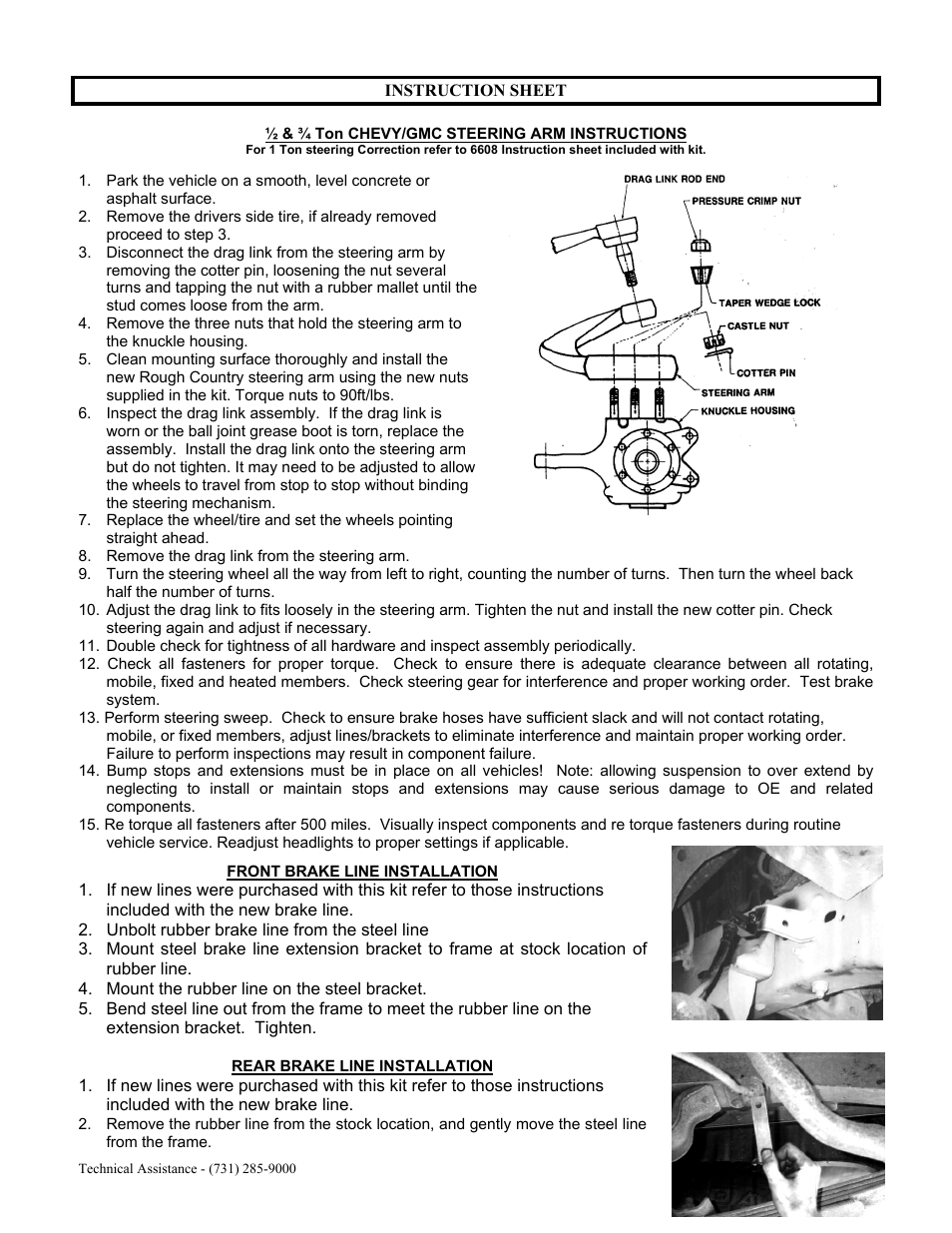 Rough Country 256.20 User Manual | Page 3 / 4