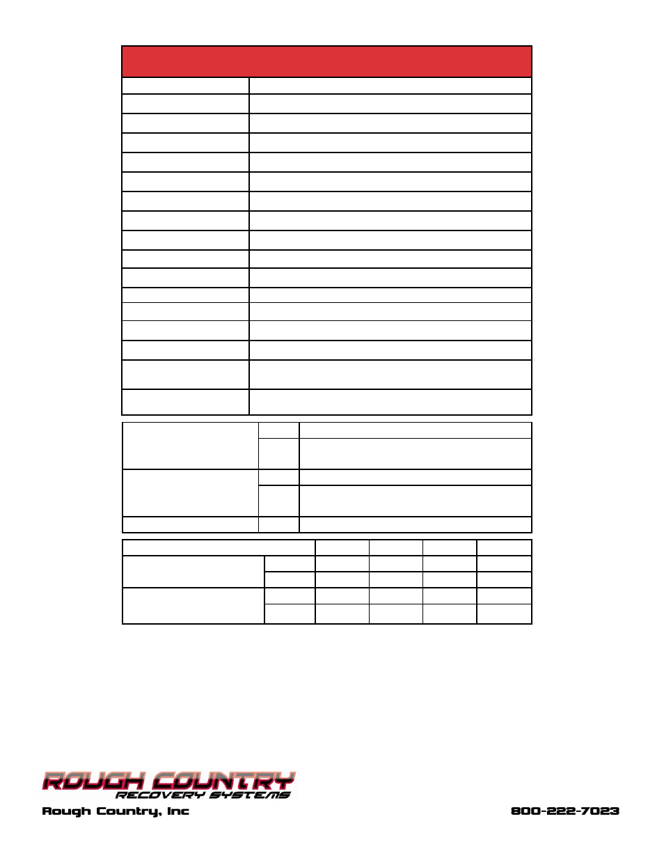 Rough Country RS9500S User Manual | Page 8 / 12