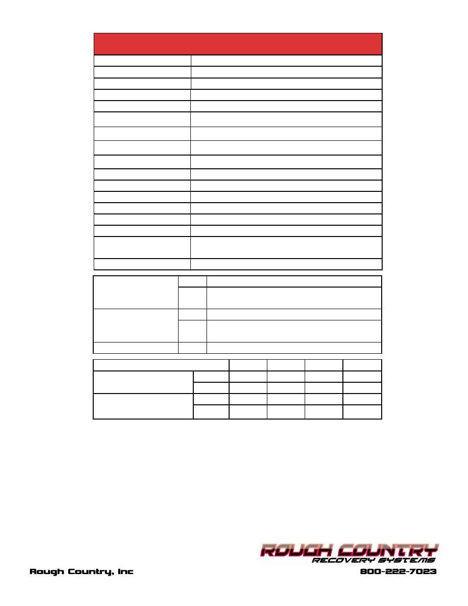 Rough Country RS9500S User Manual | Page 9 / 12