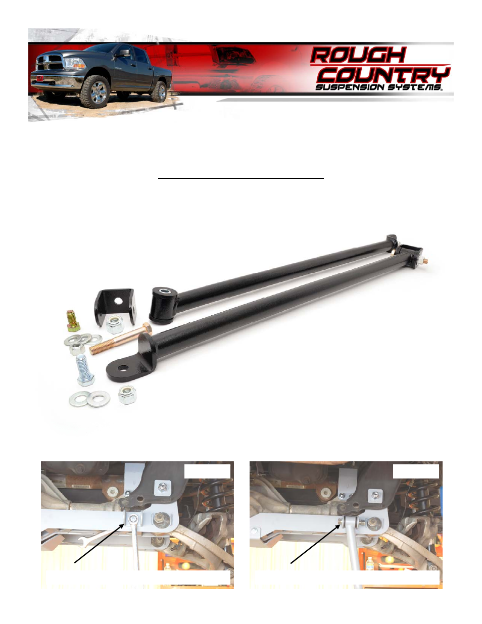 Rough Country 1328BOX4 User Manual | 2 pages