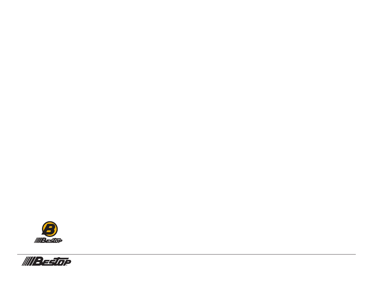 Bestop Windshield Channel for Jeep Wrangler TJ (Part Number 51238) User Manual | Page 3 / 3