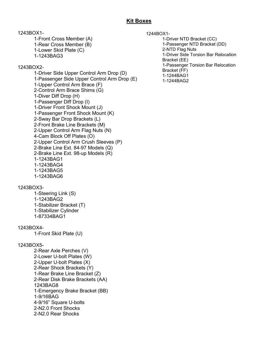 Rough Country 244.20 User Manual | Page 3 / 24
