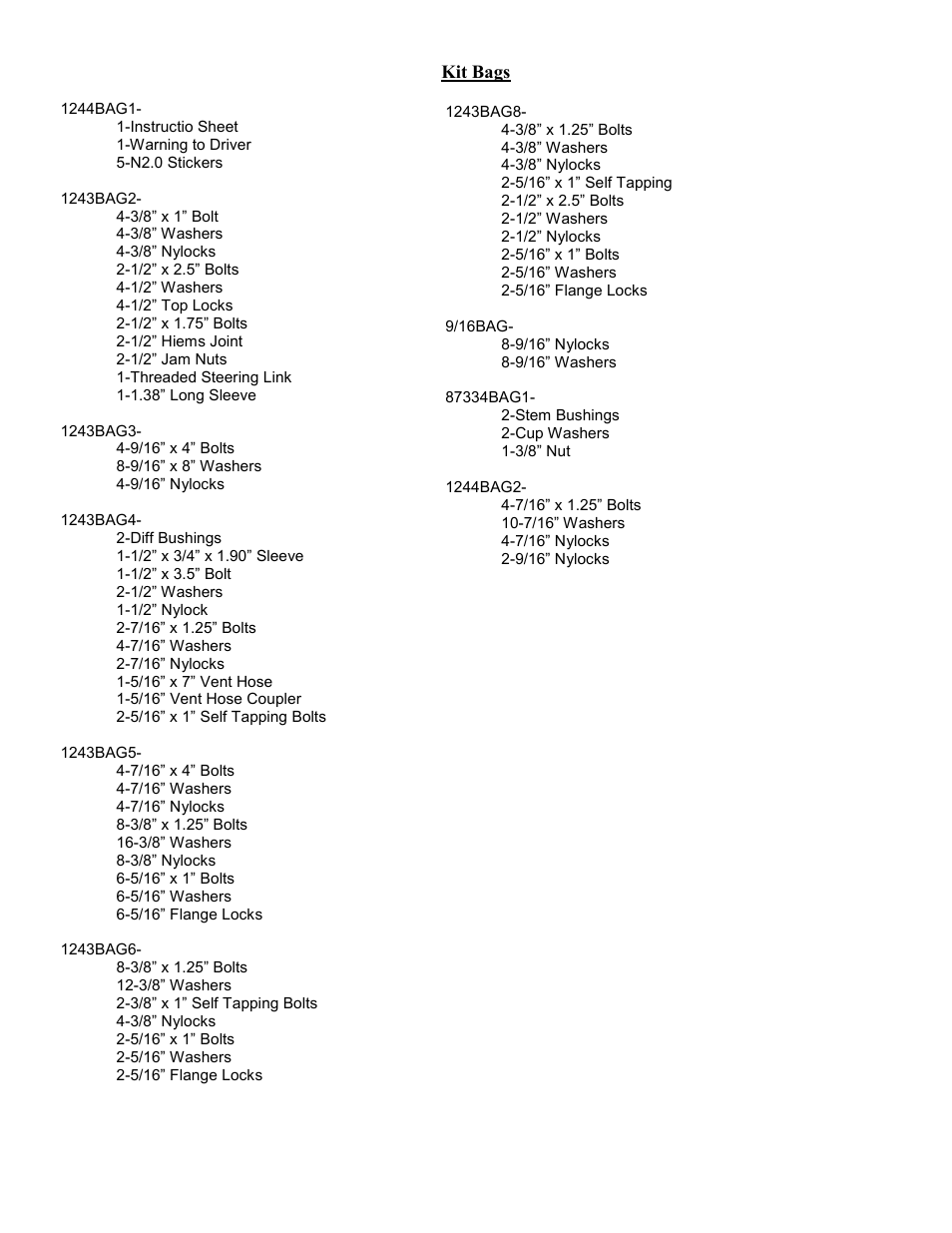 Rough Country 244.20 User Manual | Page 4 / 24