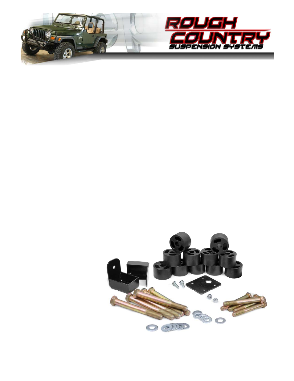 Rough Country 1157 User Manual | 4 pages