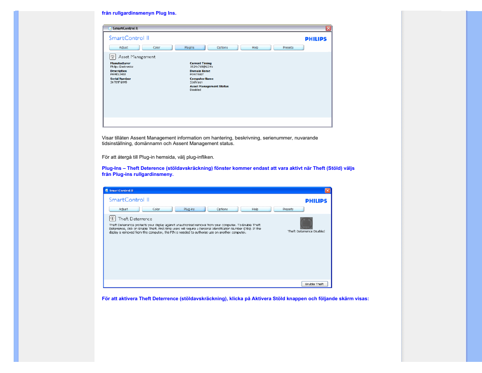 Philips 220SW9FS User Manual | Page 57 / 118