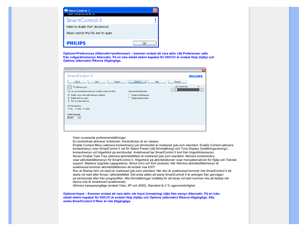 Philips 220SW9FS User Manual | Page 60 / 118