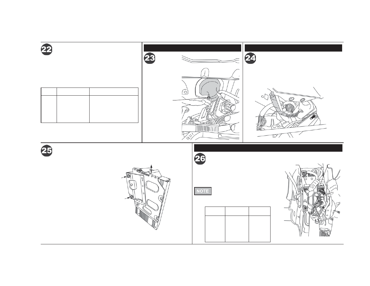 Powerboard, Installation instructions, Access connector panel | Rough Country 75138-15 User Manual | Page 7 / 12