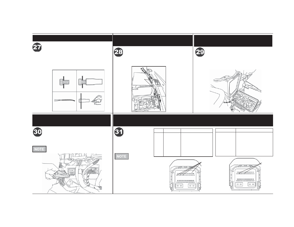 Powerboard, Installation instructions, Disconnect fuse box | Wiring, Route trigger wires | Rough Country 75138-15 User Manual | Page 8 / 12