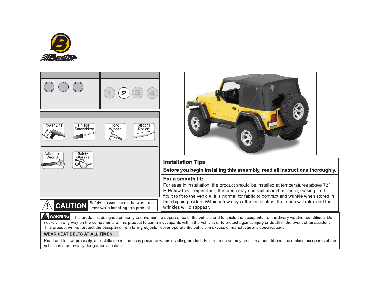 Rough Country 54720-15 User Manual | 11 pages