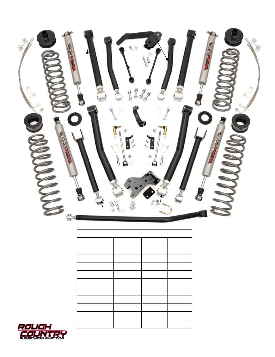 Rough Country 684X User Manual | Page 3 / 12