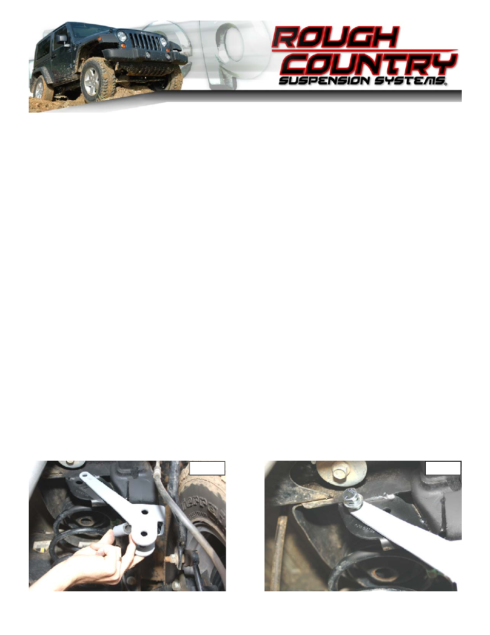 Rough Country 1166 User Manual | 2 pages