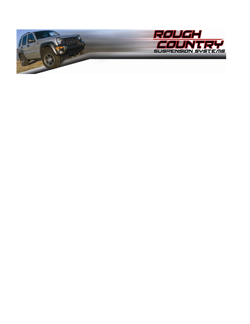 Rough Country 692.20 User Manual | 10 pages