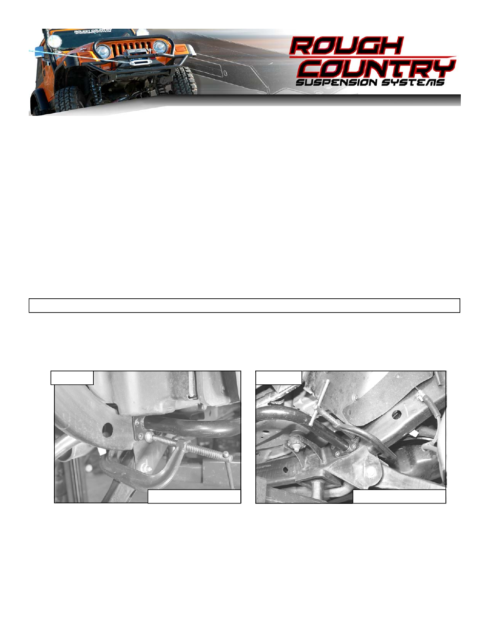 Rough Country 1034 User Manual | 2 pages