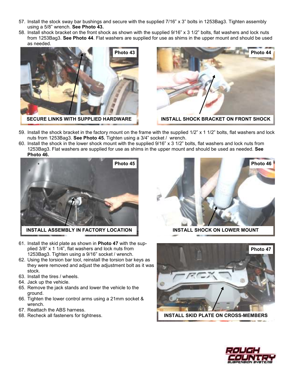 Rough Country 253X User Manual | Page 11 / 20