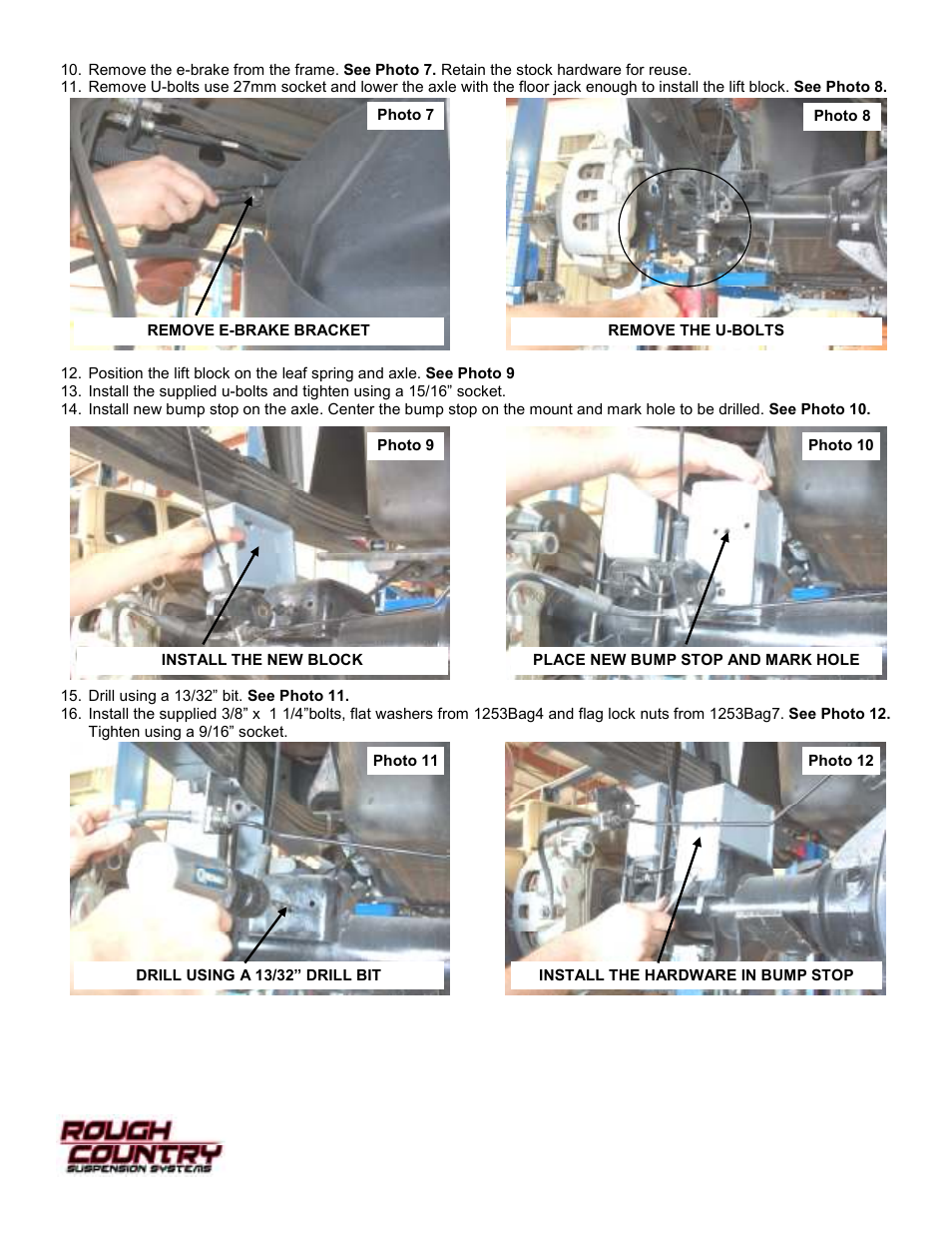 Rough Country 253X User Manual | Page 13 / 20