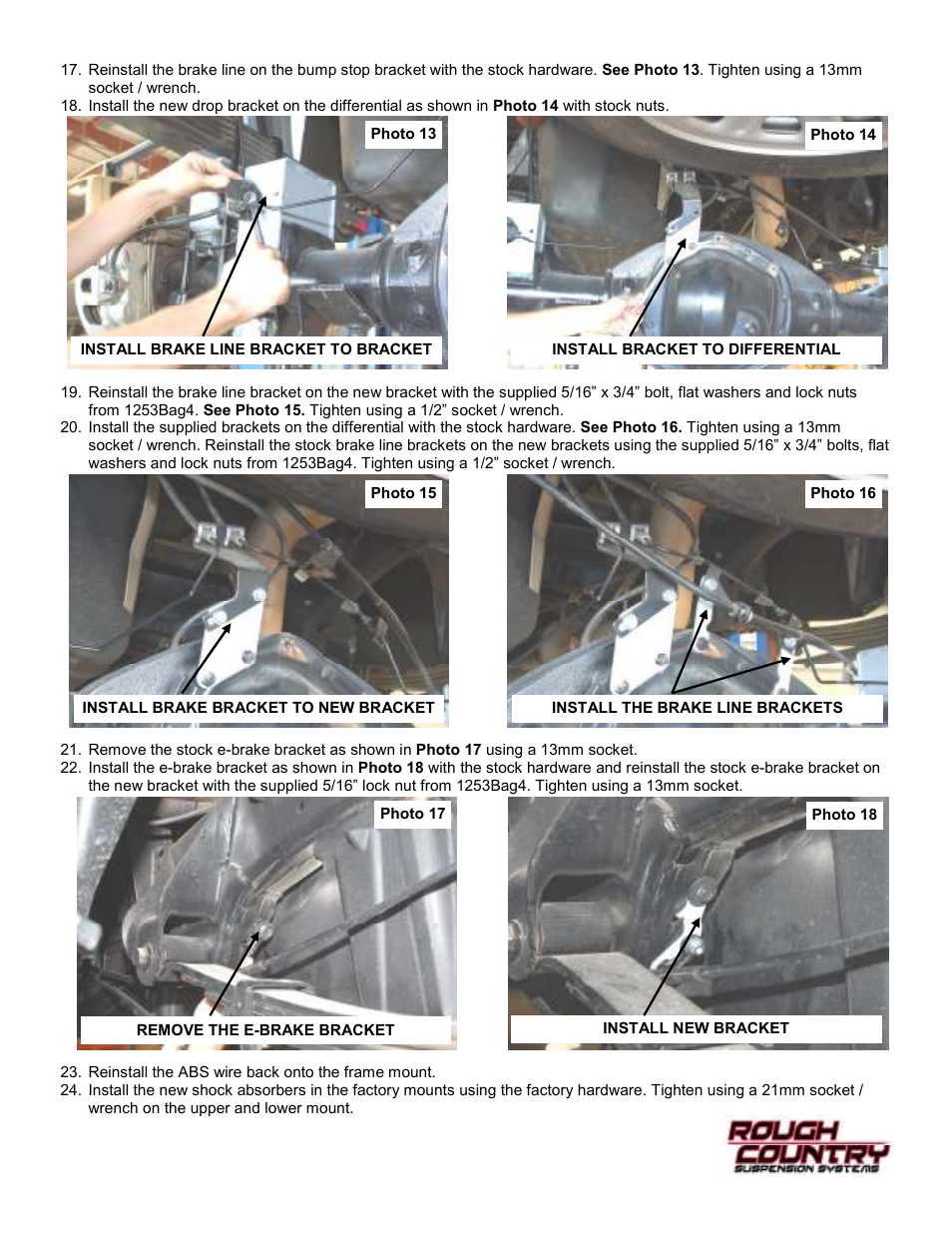 Rough Country 253X User Manual | Page 14 / 20