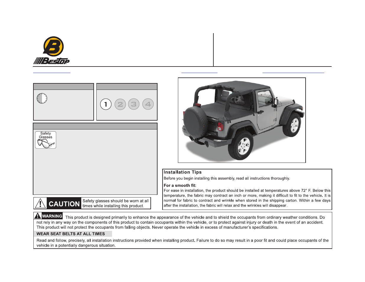 Rough Country 52580-35 User Manual | 4 pages