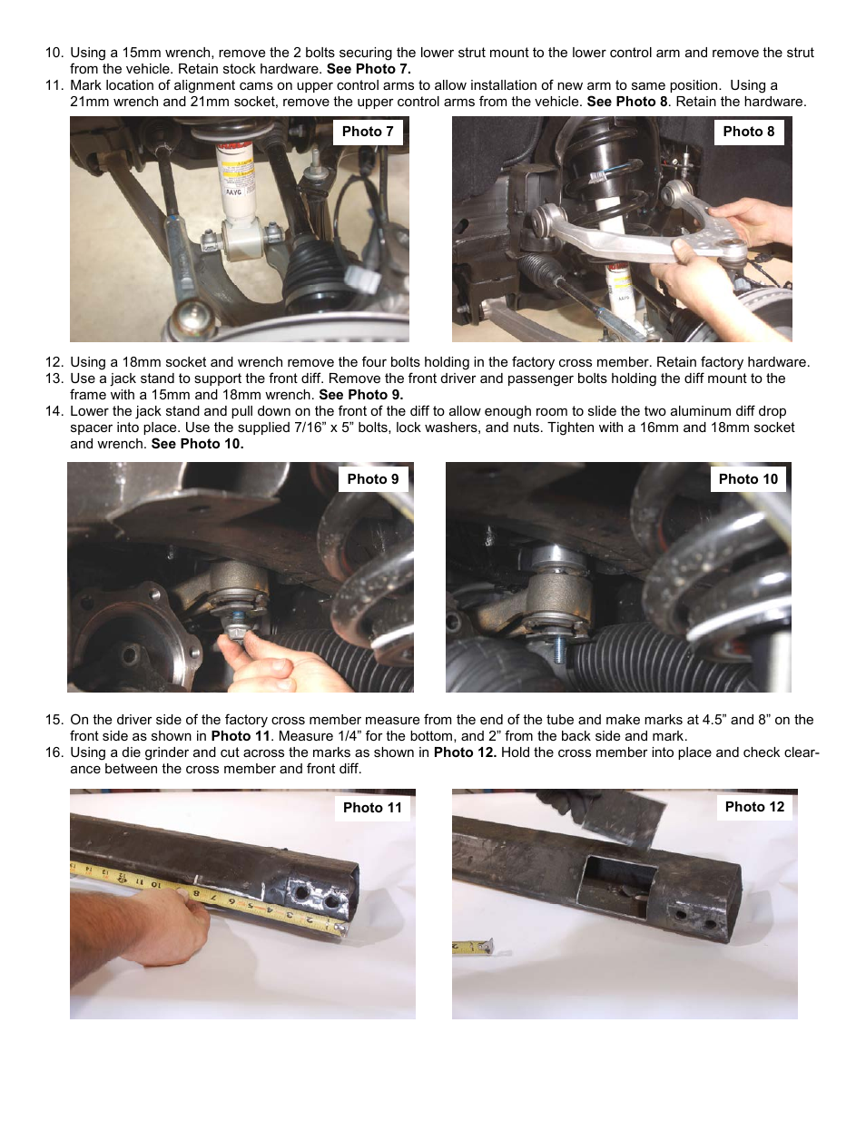 Rough Country 278.20 User Manual | Page 11 / 16