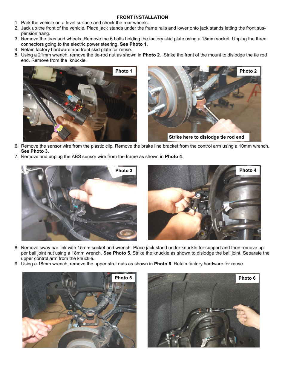 Rough Country 278.20 User Manual | Page 2 / 16